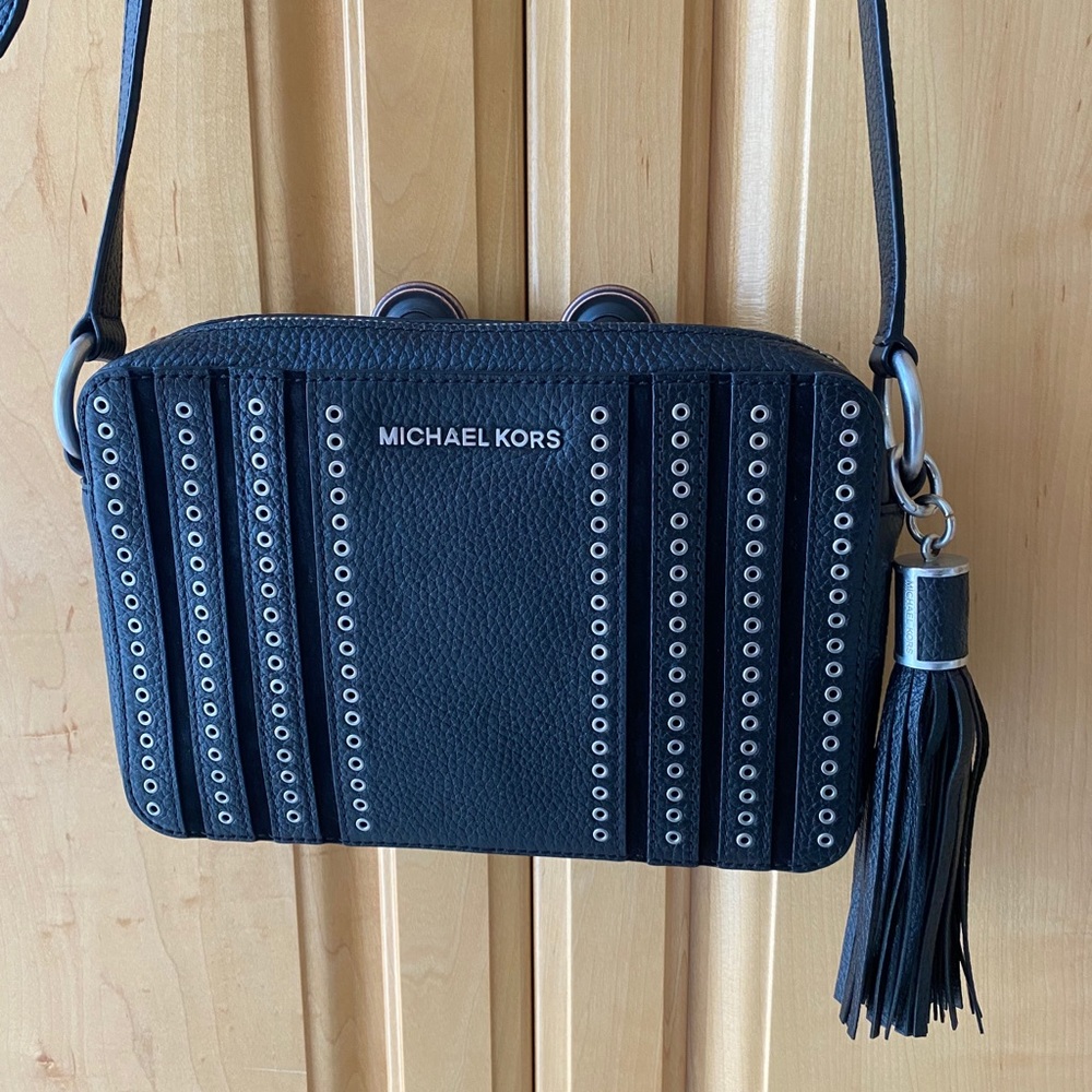 Michael Kors Black Crossbody Bag - Picture 3 of 6